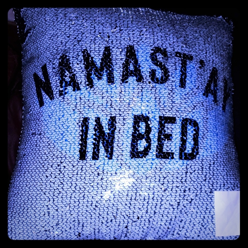 ● Mermaid style pillow 12" x 12"